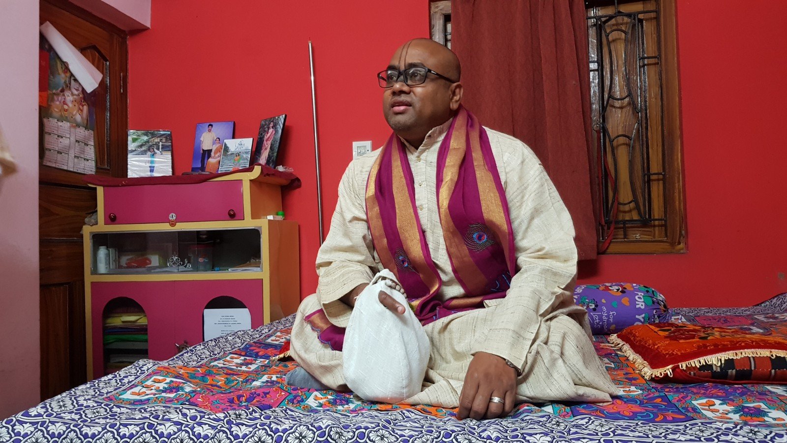  Visiting devotees. Asansol. 2019.11.18